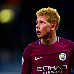 2017-2018 Nike Away Manchester City Kevin De Bruyne Jersey